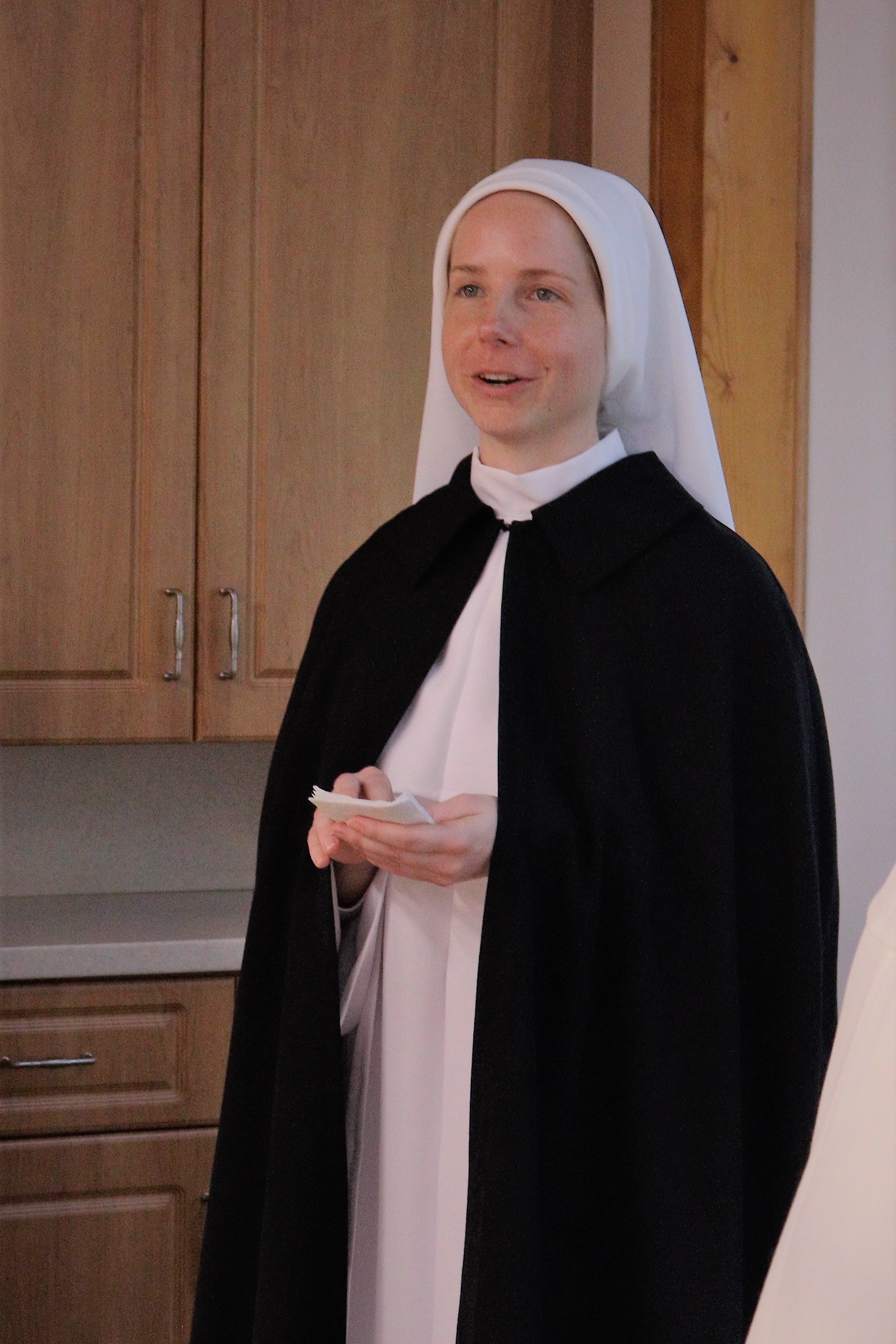 Sr. Faustina is received into the Novitiate.