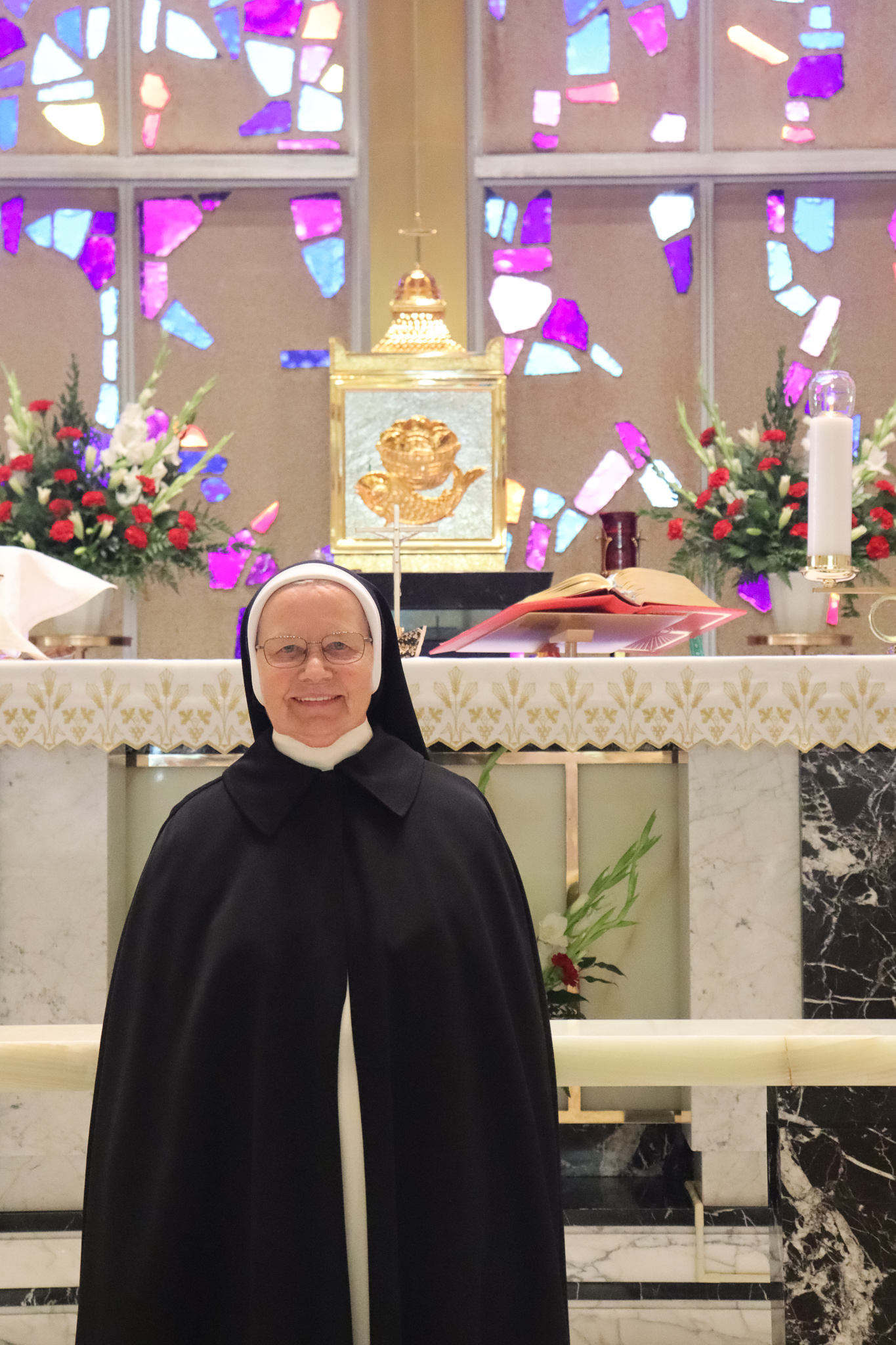 Today we rejoiced in Sr. Lucyna's 60 years of living consecrated life!