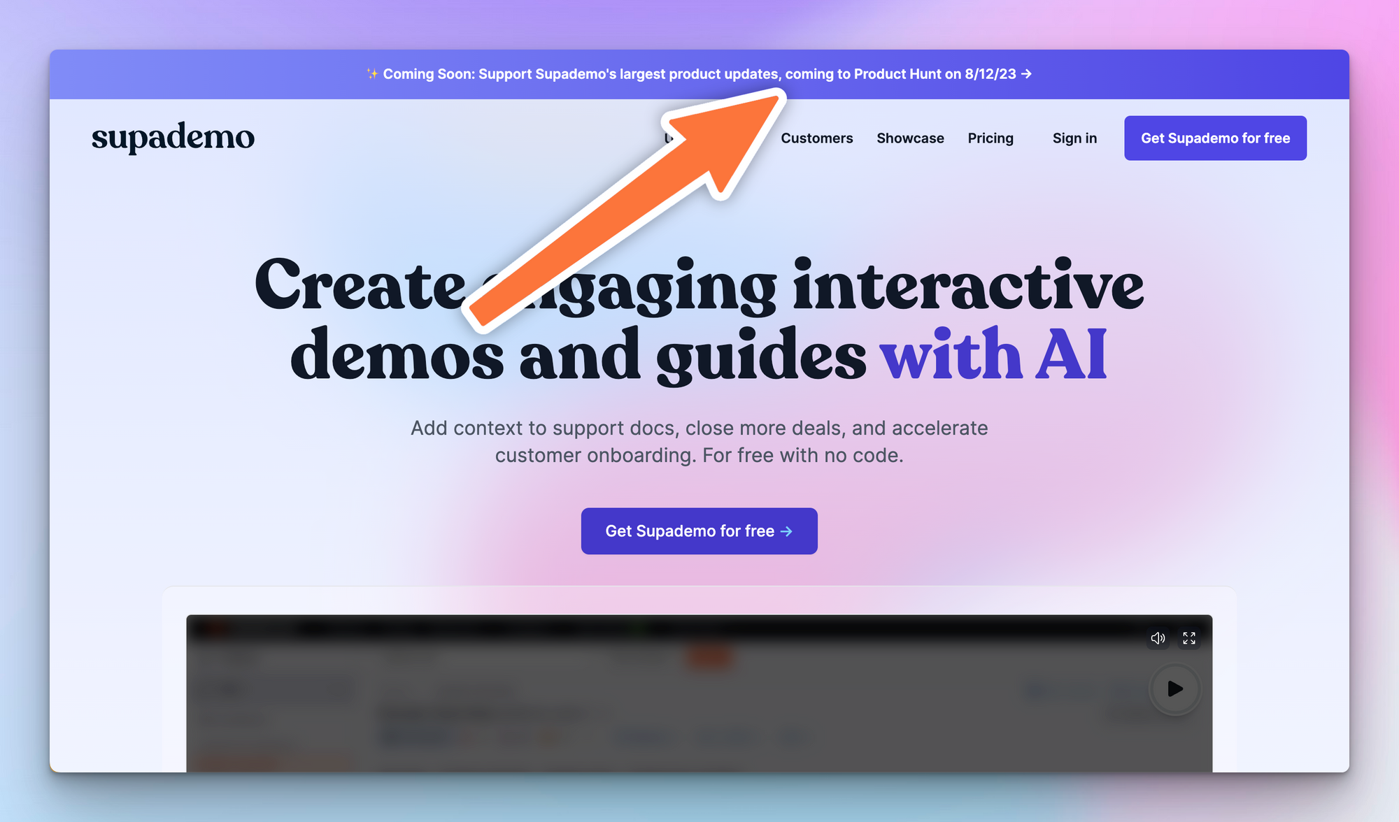 Create an engaging "Coming Soon" page on Product Hunt with a teaser for your product.