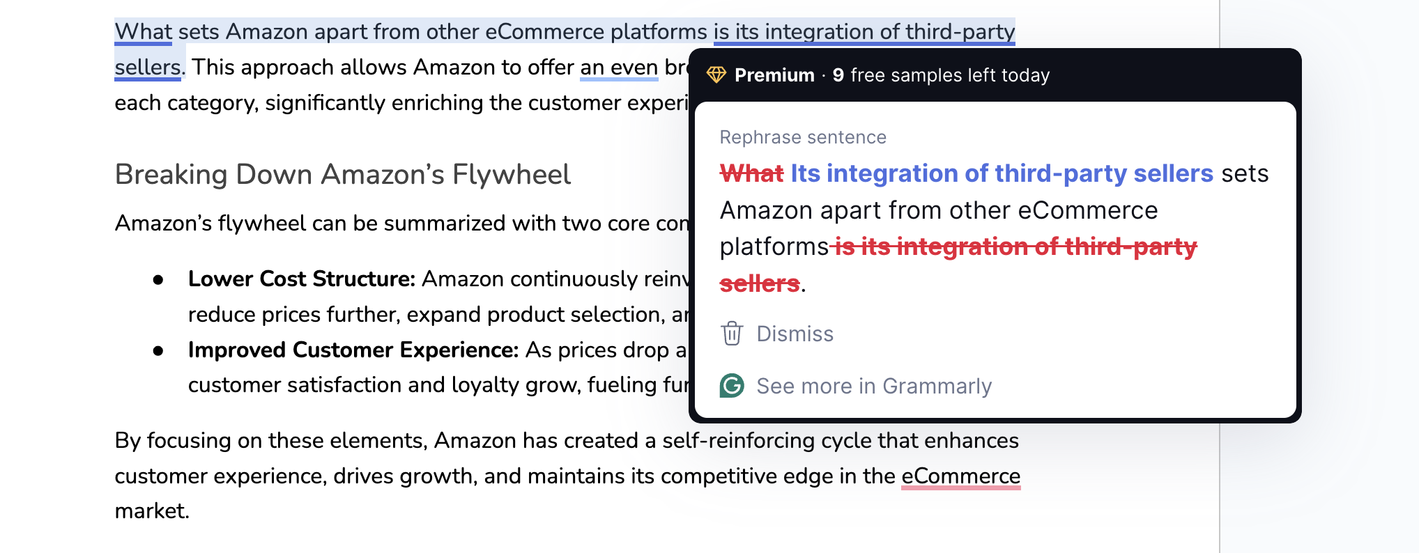 Grammarly does this brilliantly: it recognizes that many people struggle with writing errors, so it offers a free browser extension that catches mistakes in real-time, instantly demonstrating its value and encouraging upgrades for more advanced features.