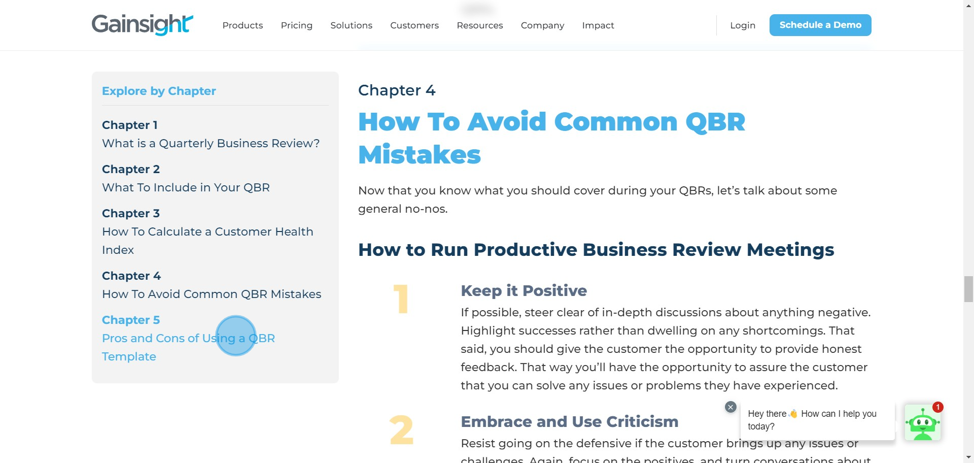9 Click on "Pros and Cons o..."