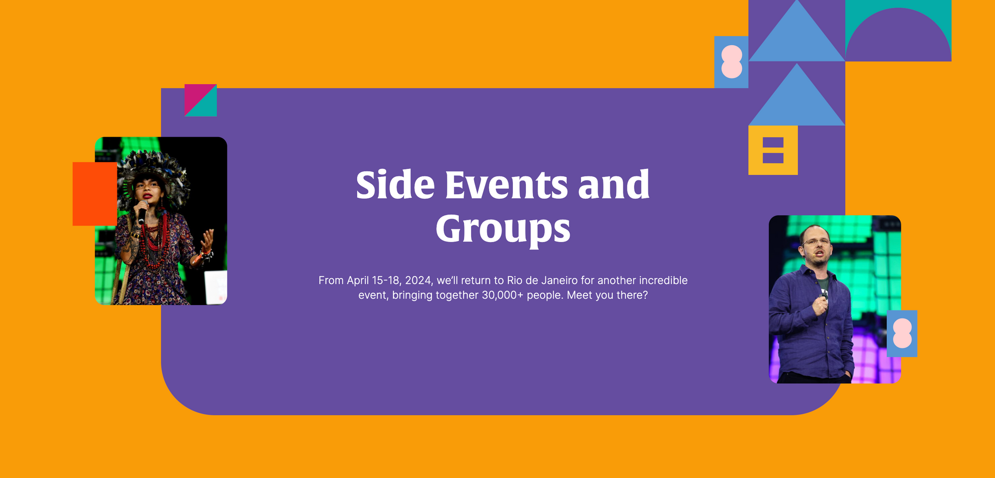 Web Summit Rio 2024 - List of Side Events and Gathering