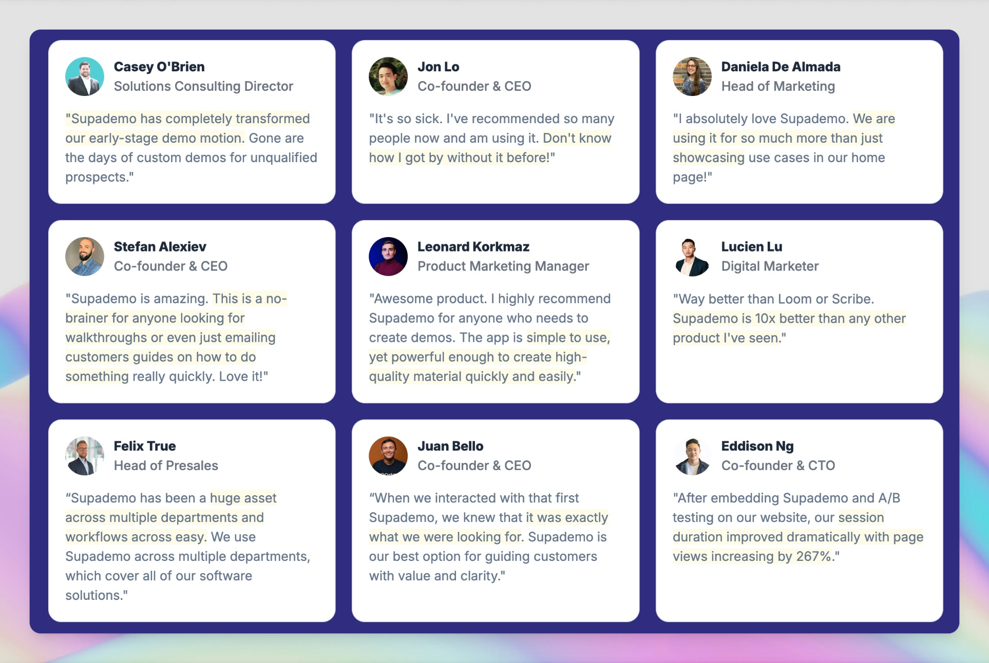 Read more of our customer reviews on G2