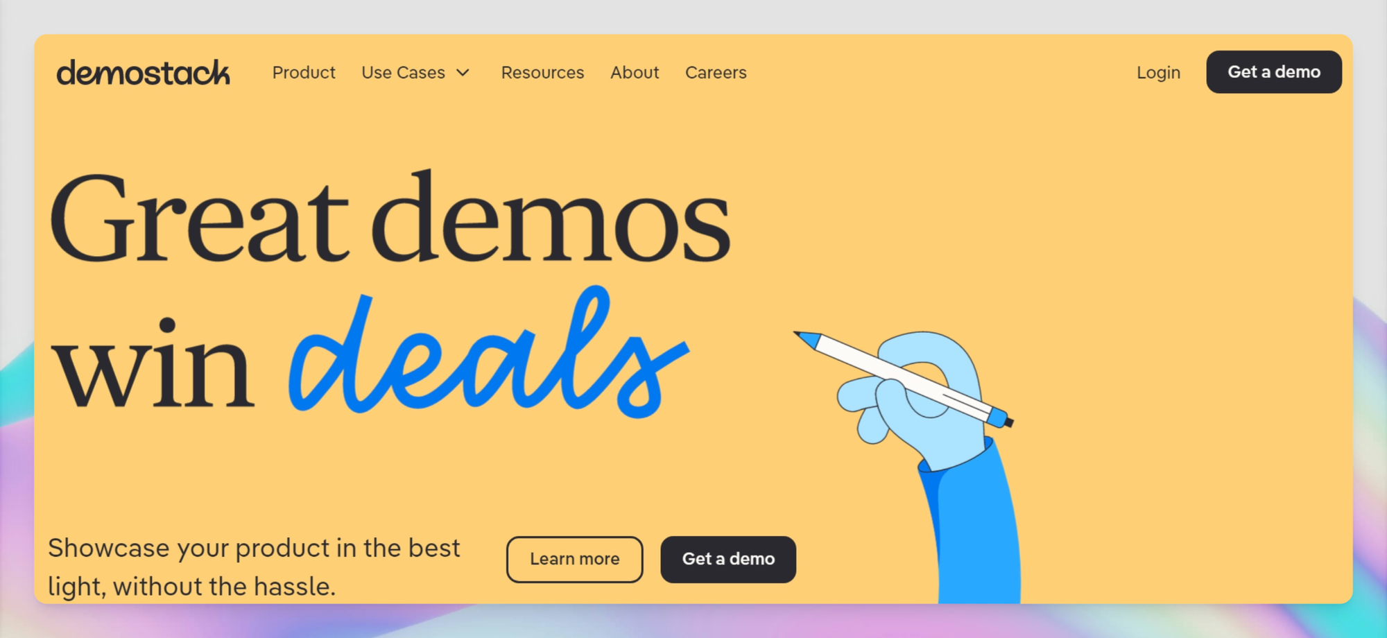 Demostack screenshot