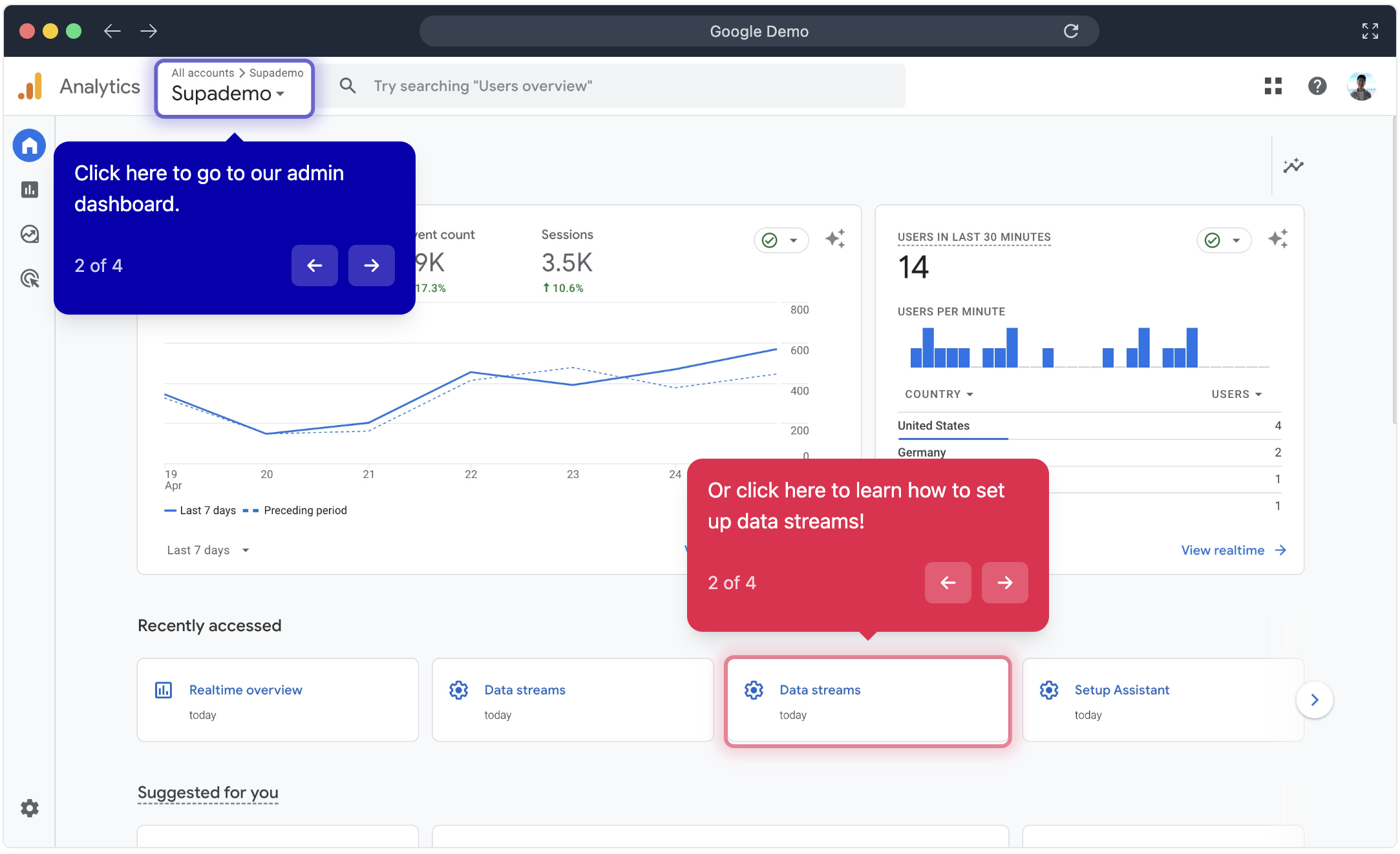 you can add multiple hotspots on one screen. Each hotspot can lead to different destinations with branching, making it realistic and similar to clicking different sections of a product.