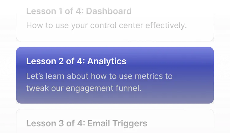 Demo automation allows buyers to explore the product in a frictionless, self-serve way.