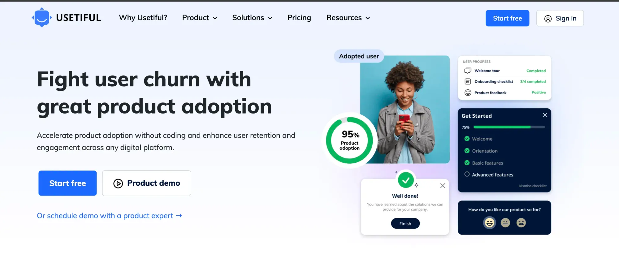 Usetiful website screenshot