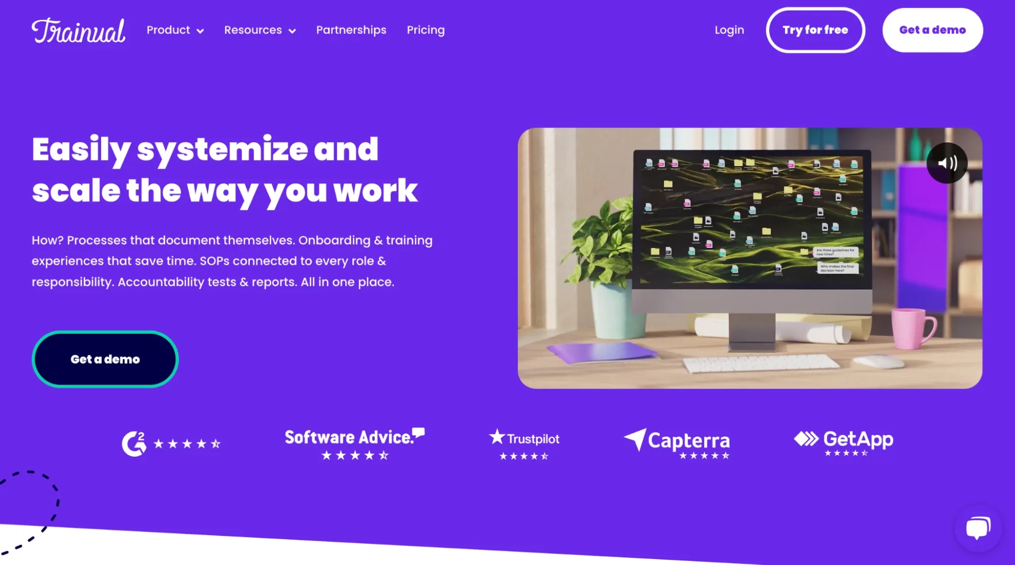 Trainual process documentation platform with training tools