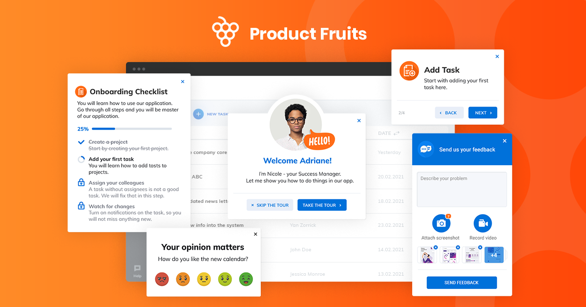 Product Fruits is a digital adoption platform