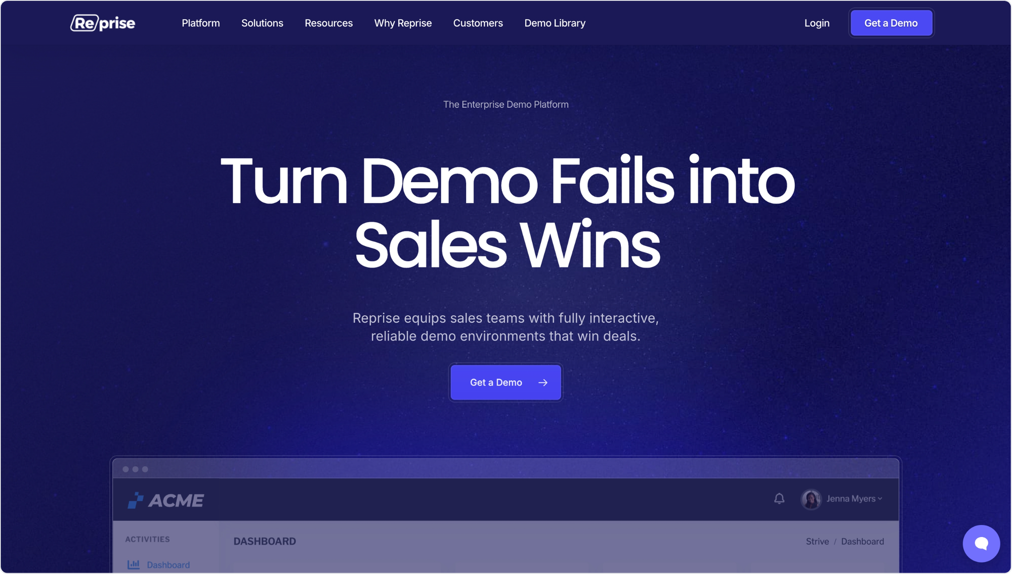 Reprise website