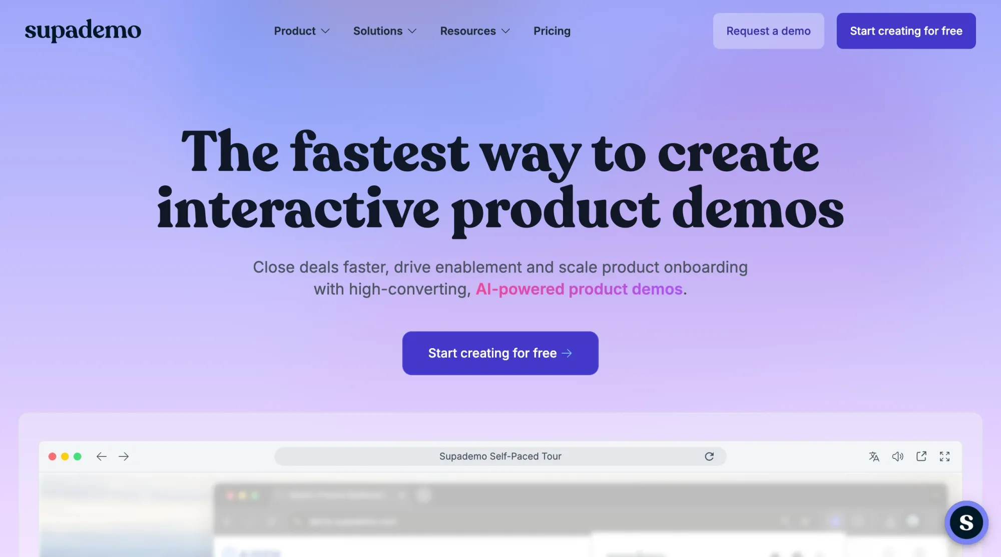 Let prospects explore features with step-by-step interactive demos