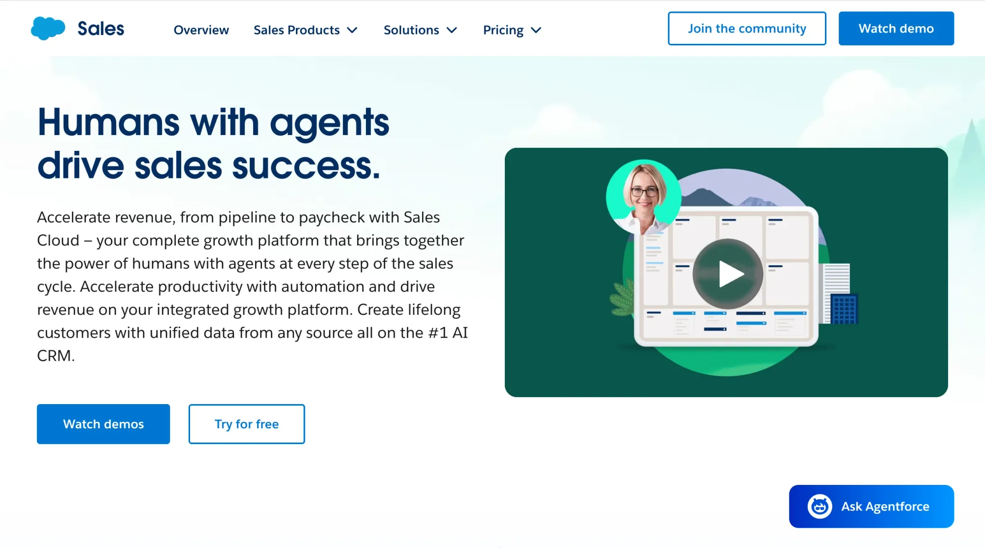 Salesforce integrates AI agents into all CRM workflows