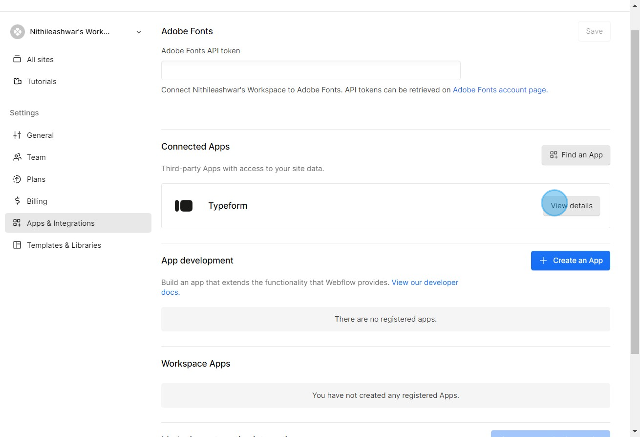8 Click on "View details"