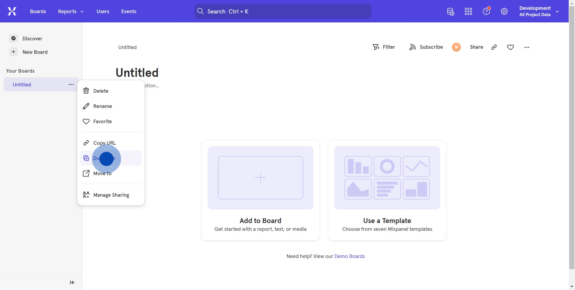 3 Click on "Untitled+ Add ..."