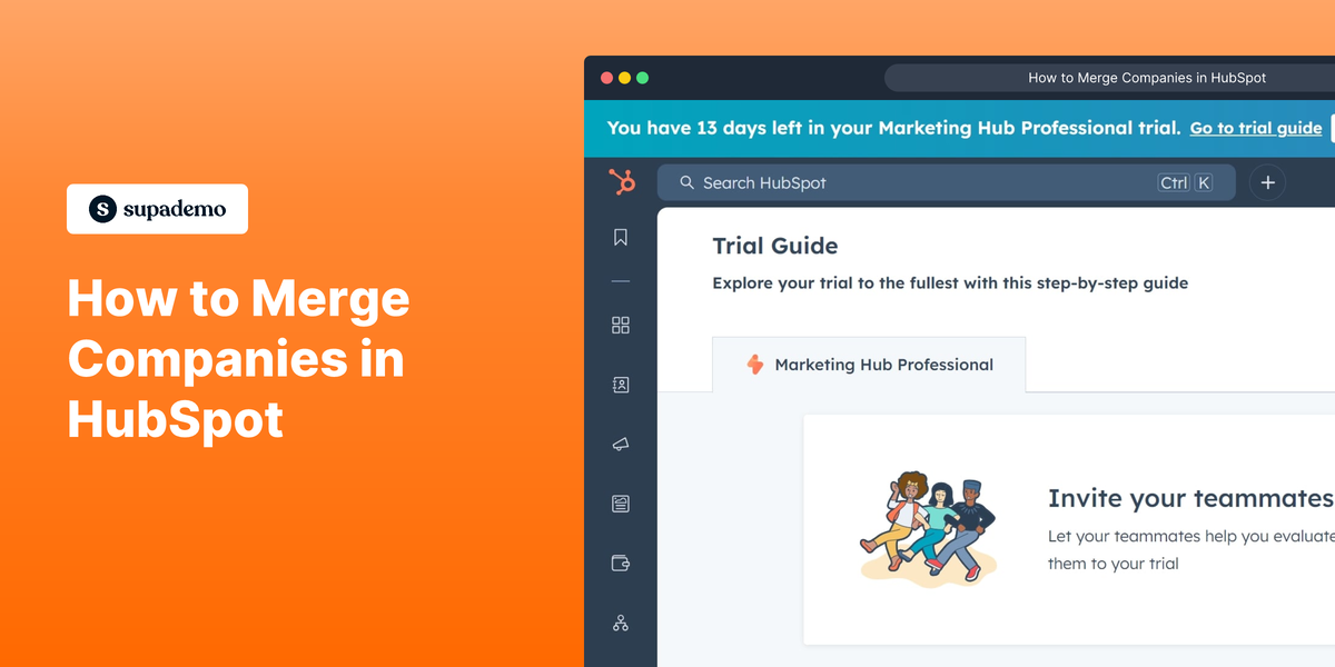 How to merge companies in HubSpot