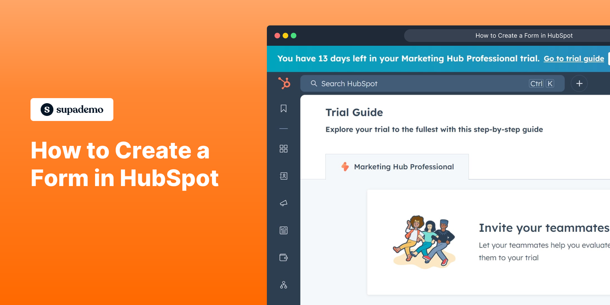 How to create a form in HubSpot