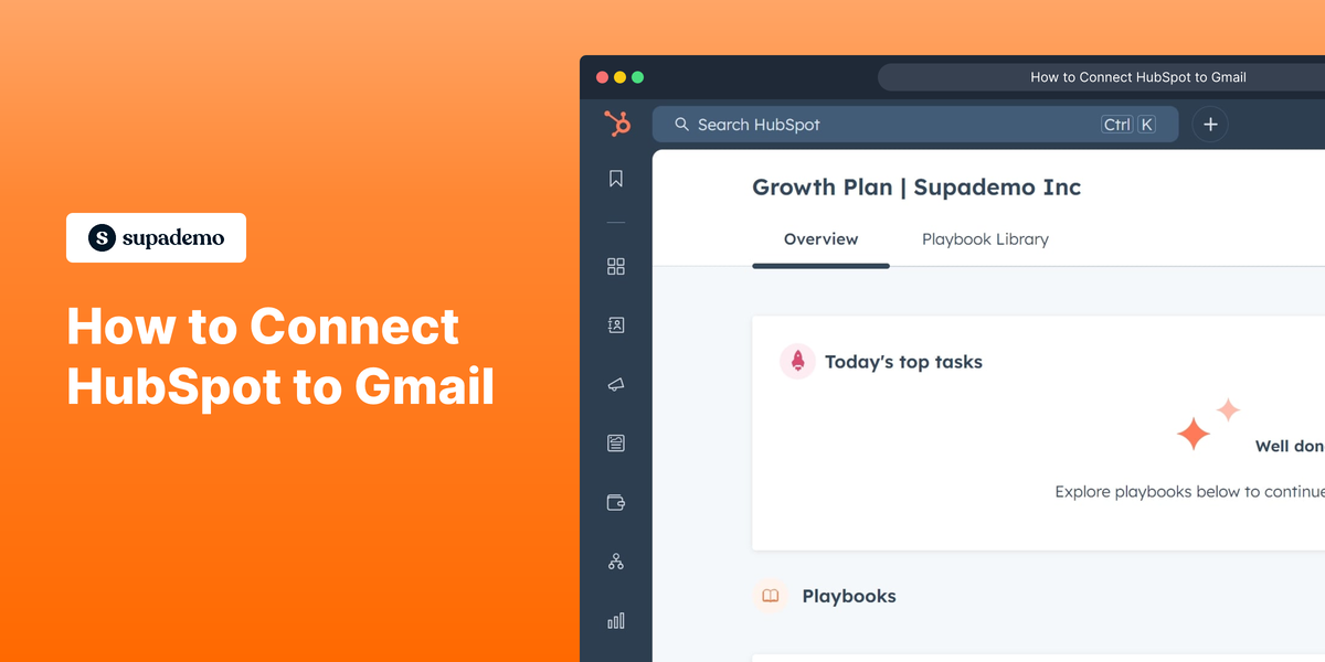 How to connect HubSpot to Gmail