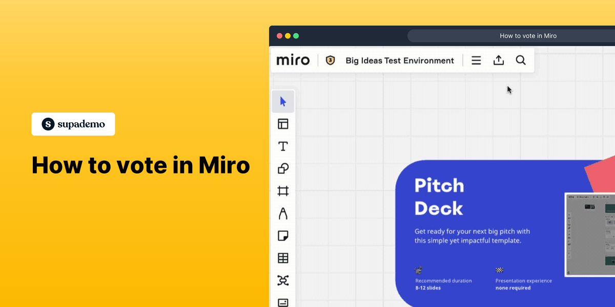 How to vote in Miro