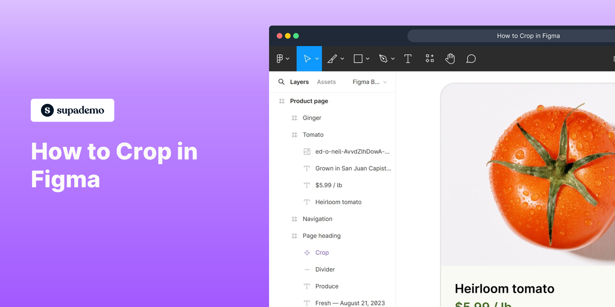 How to crop in Figma