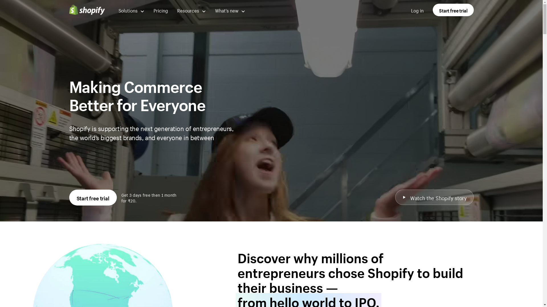 Shopify Screenshot