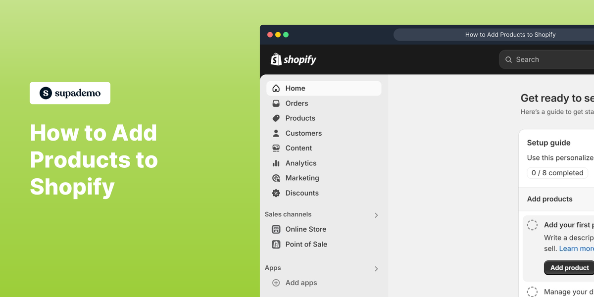 How to Add Products to Shopify