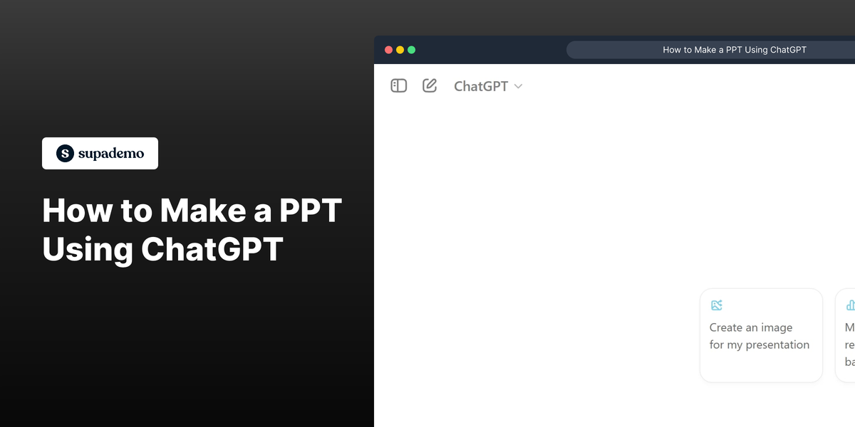 How to Make a PPT Using ChatGPT