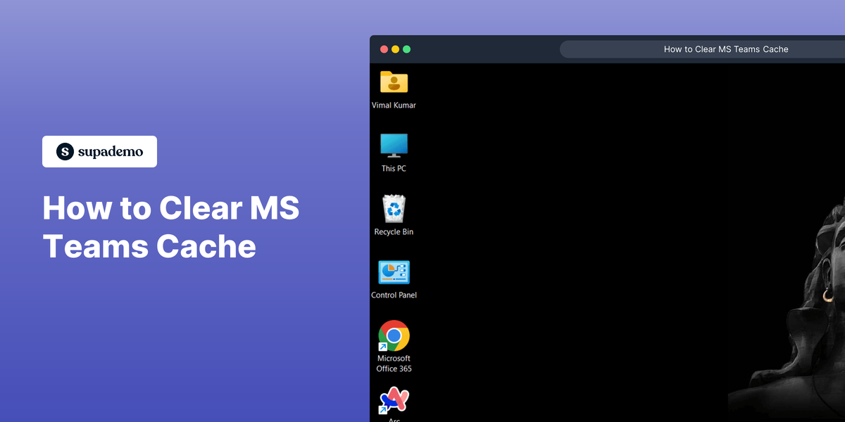 How to Clear MS Teams Cache