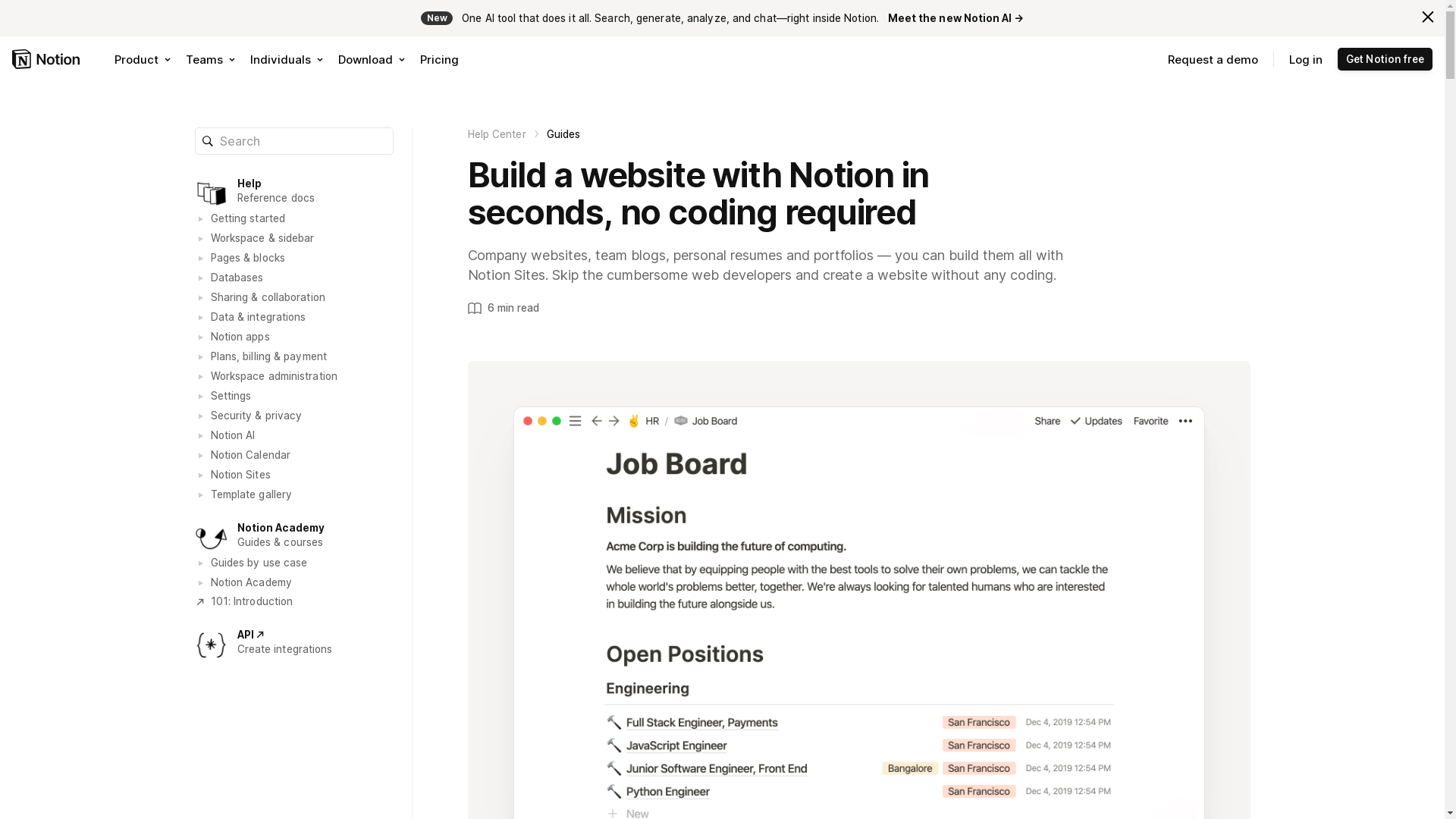Notion Screenshot