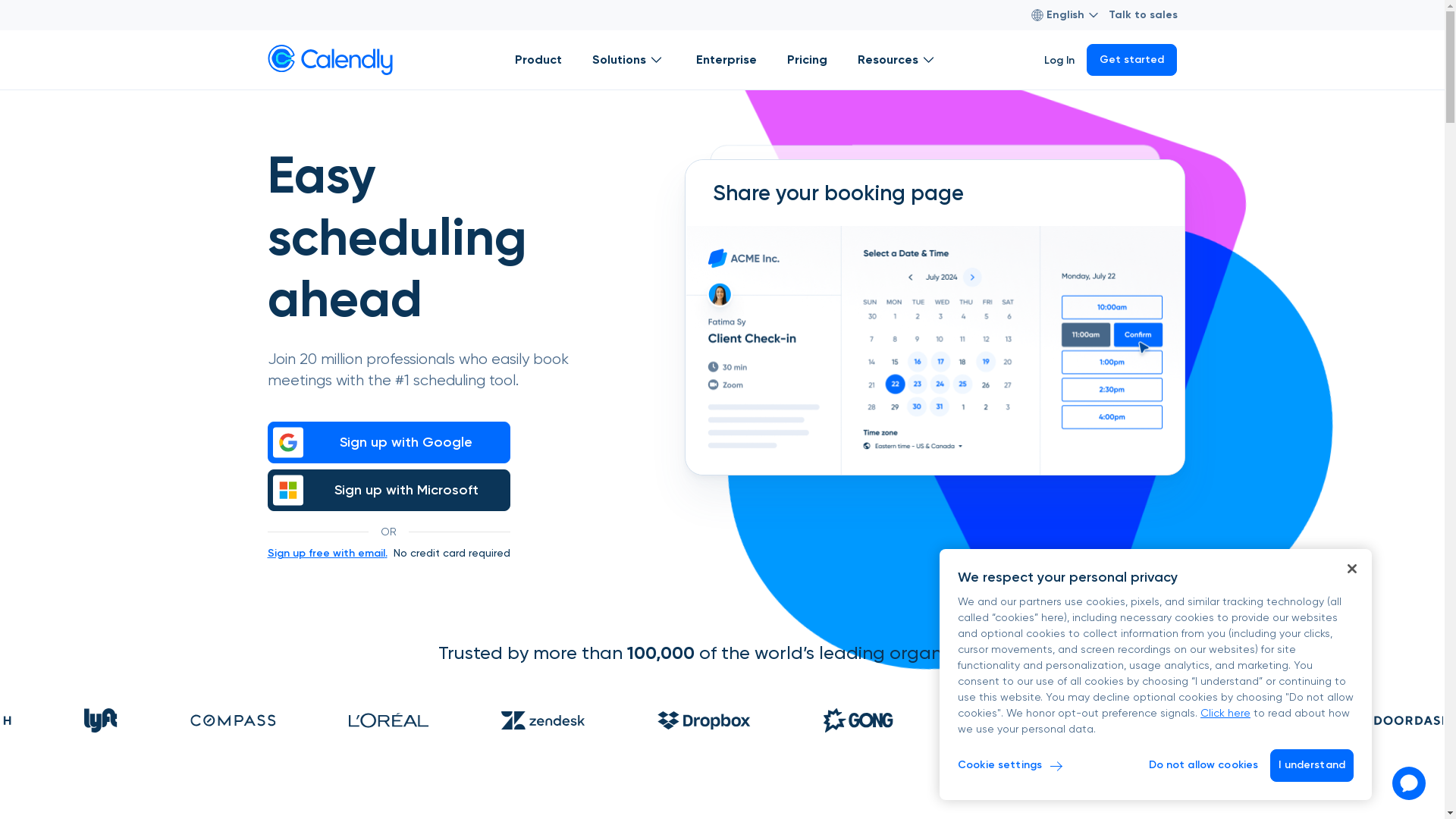 Calendly Screenshot