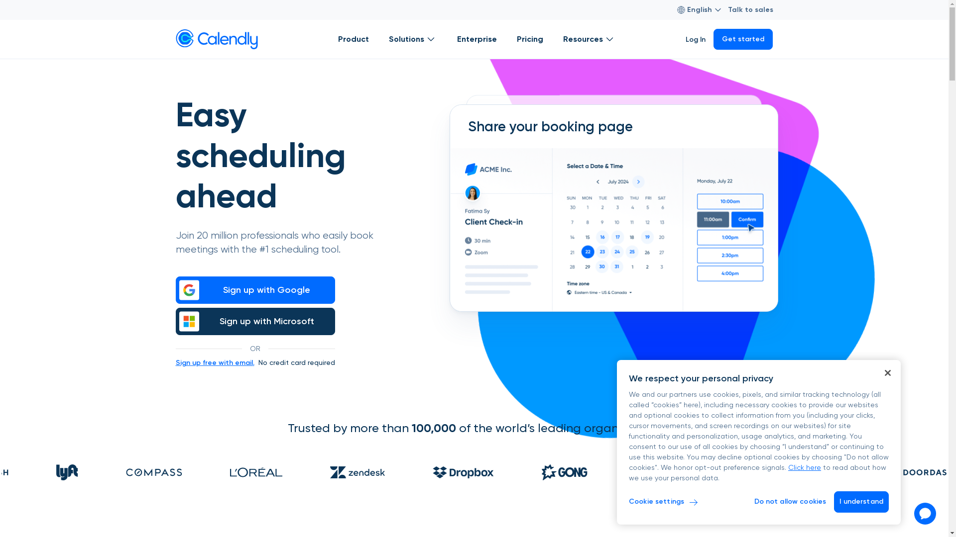 Calendly Screenshot