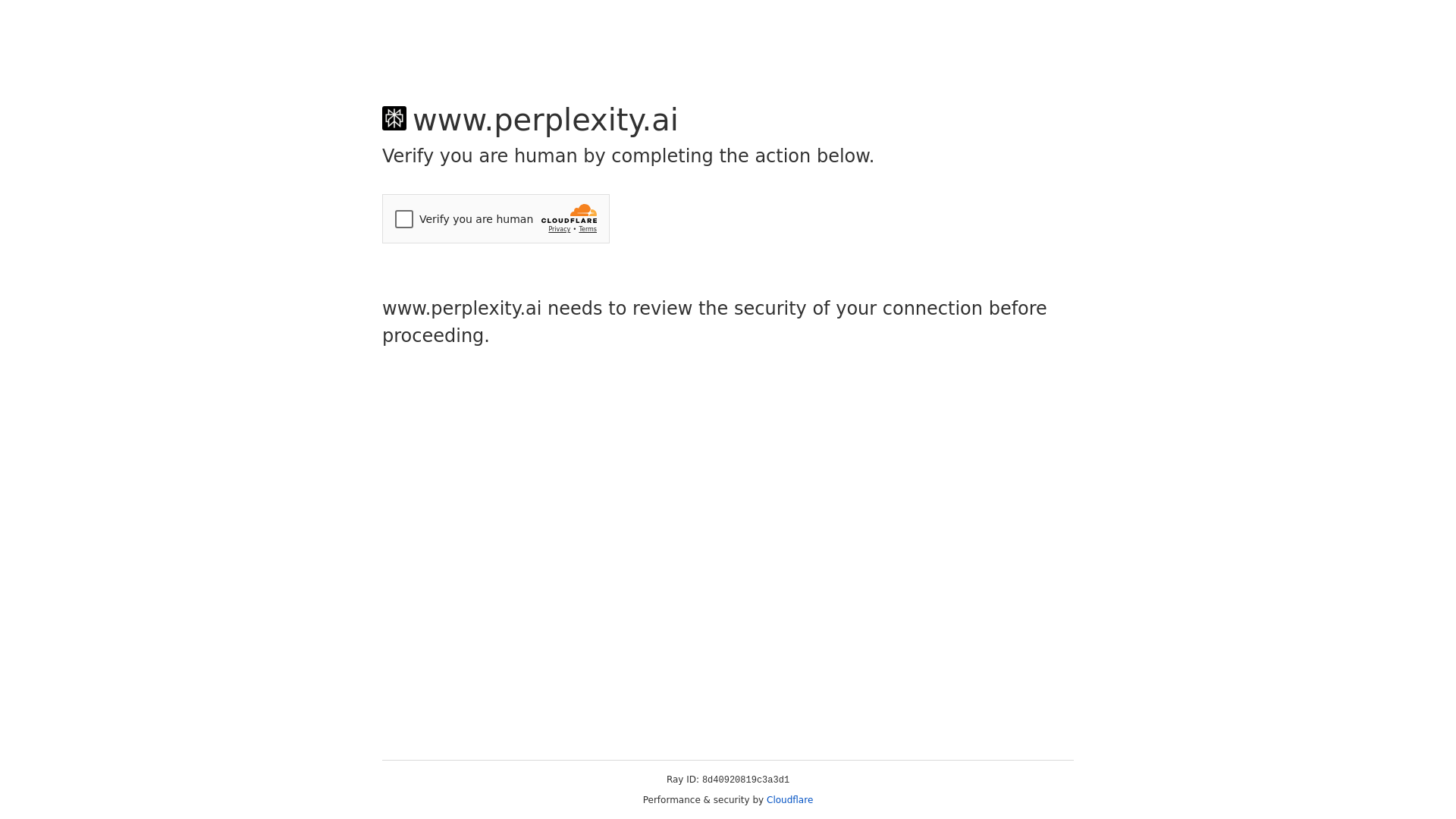 Perplexity Screenshot