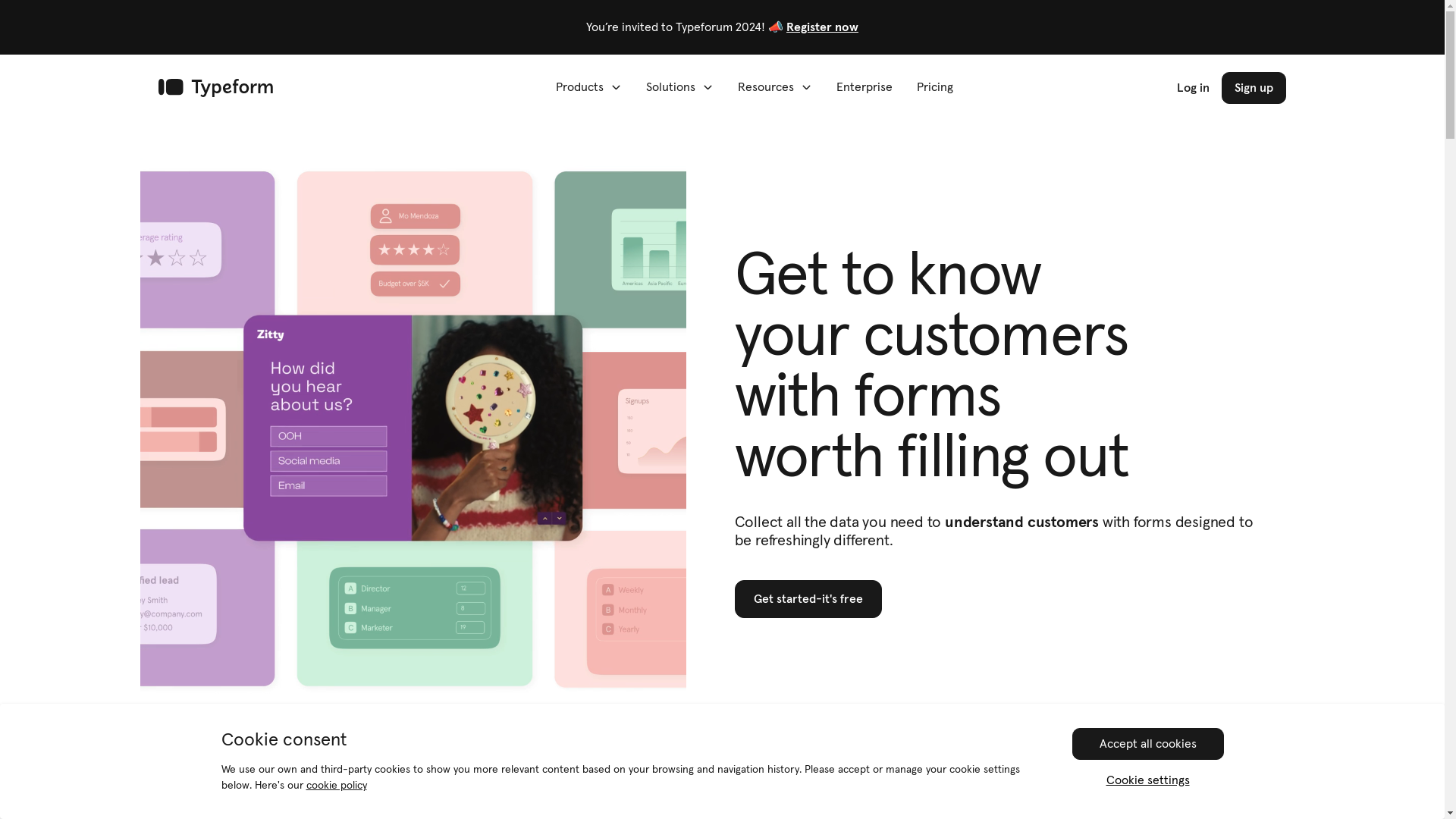 Typeform Screenshot