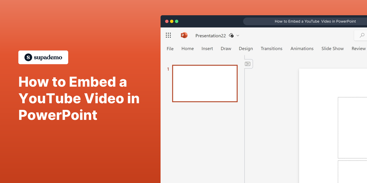 How to Embed a YouTube Video in PowerPoint