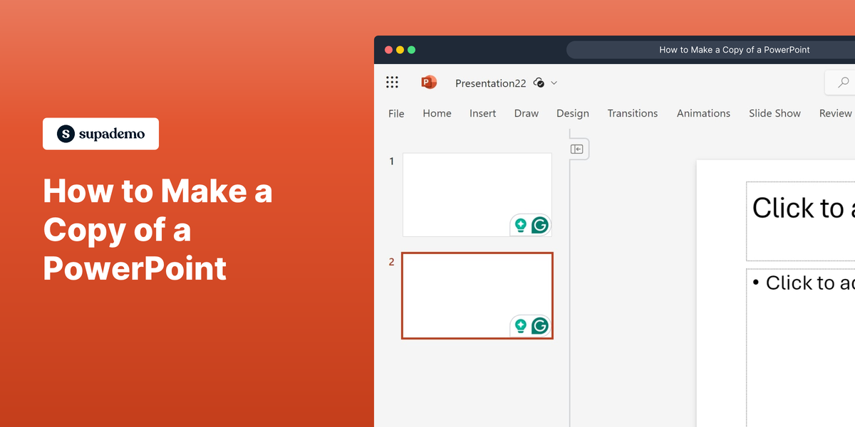 How to Make a Copy of a PowerPoint
