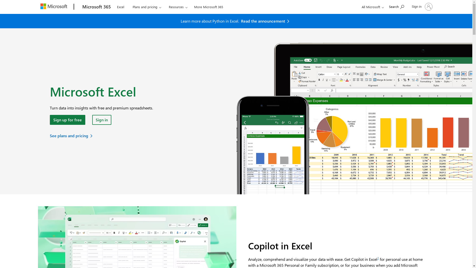 Excel Screenshot