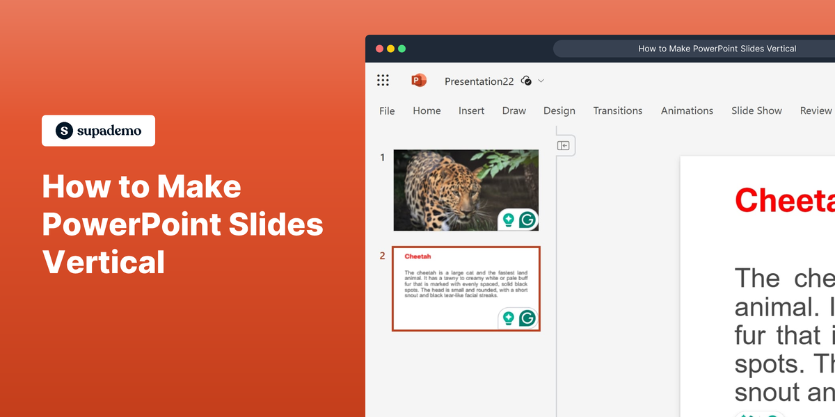 How to Make PowerPoint Slides Vertical