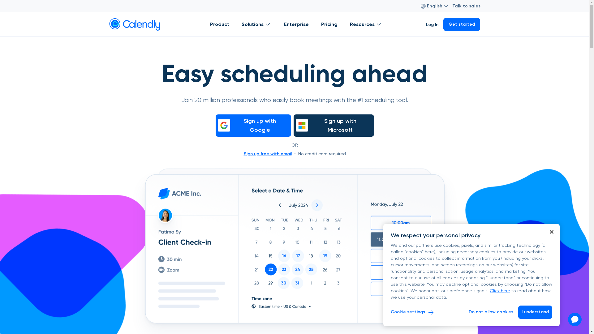 Calendly Screenshot