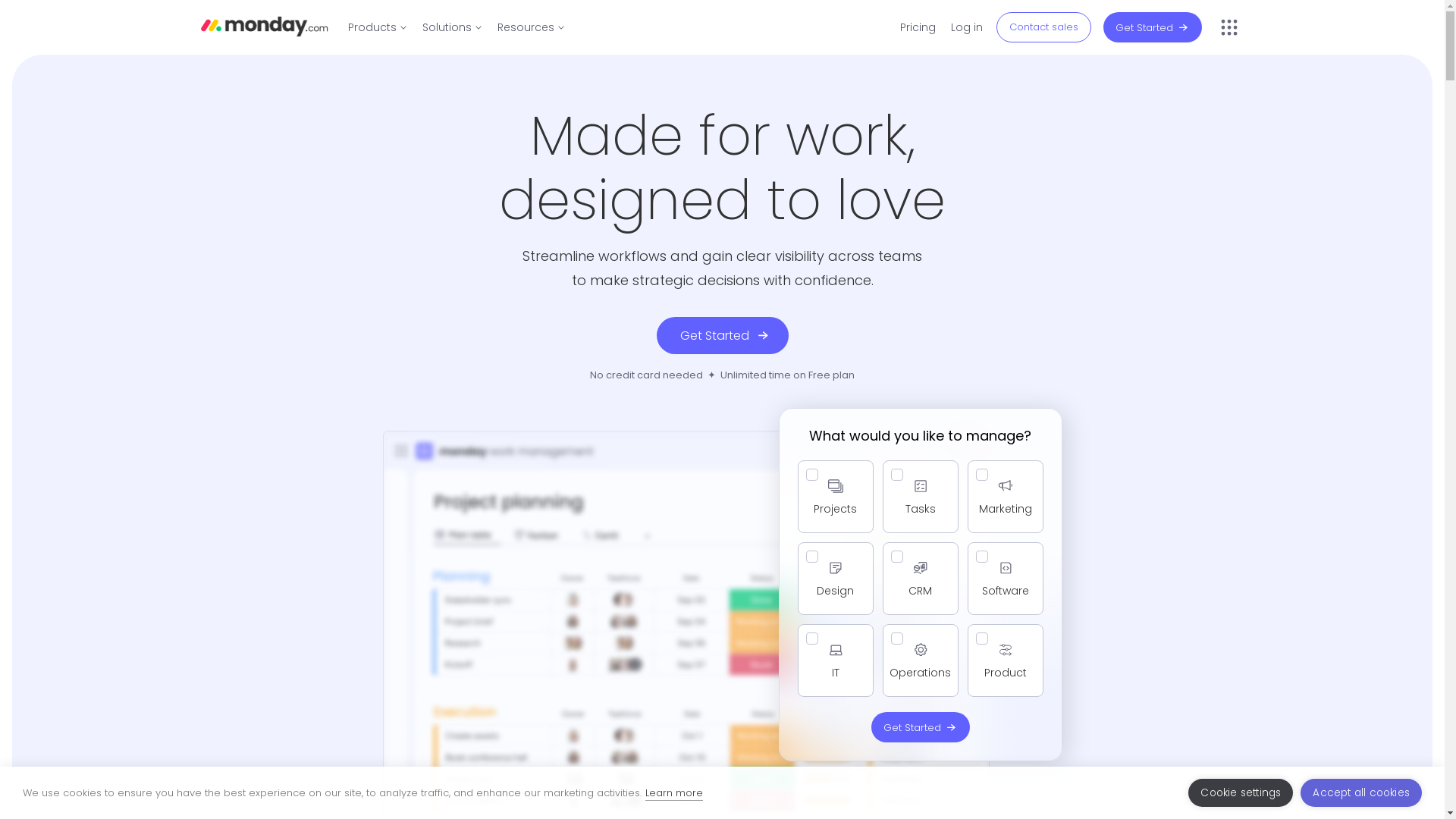 Monday.com Screenshot