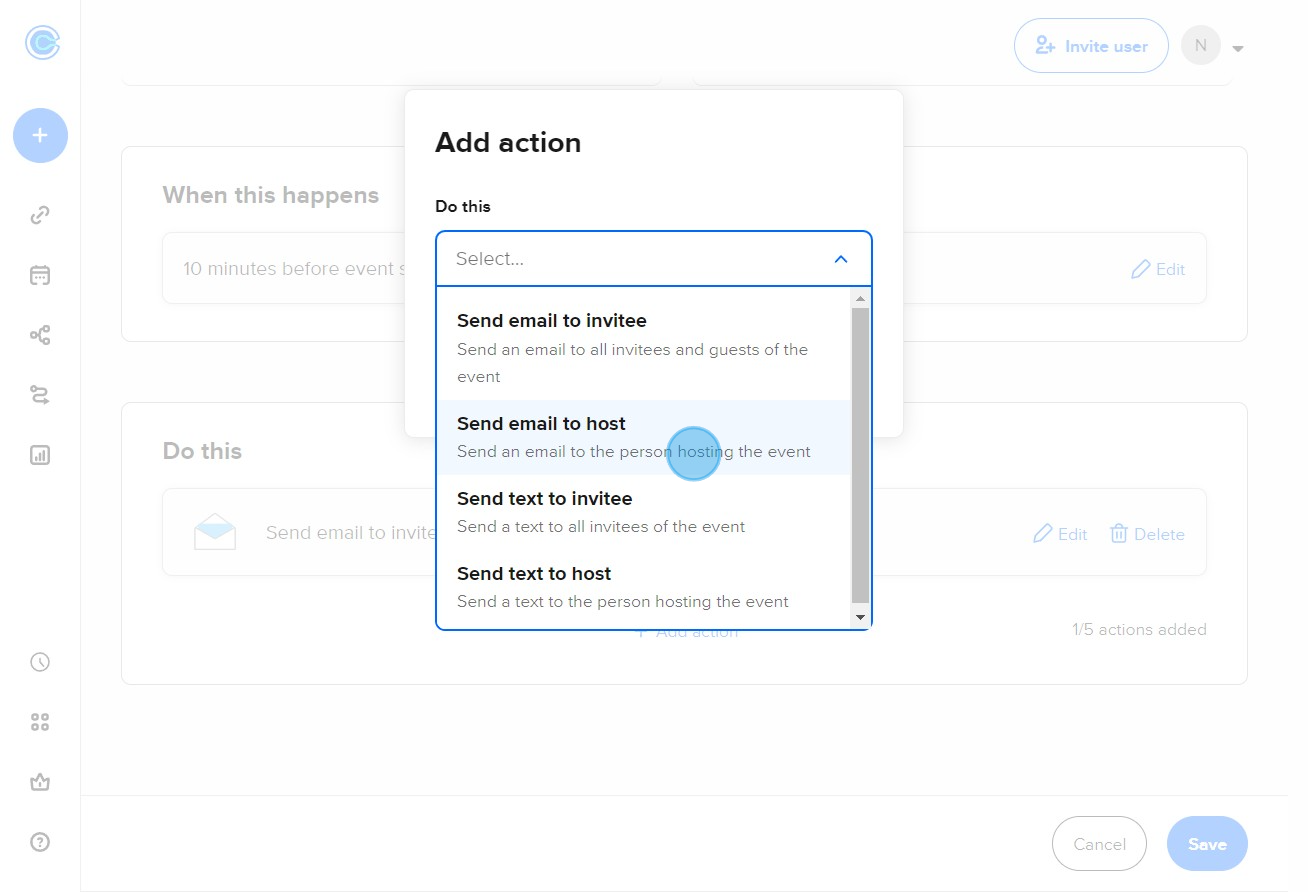 10 Click on "Send an email t..."