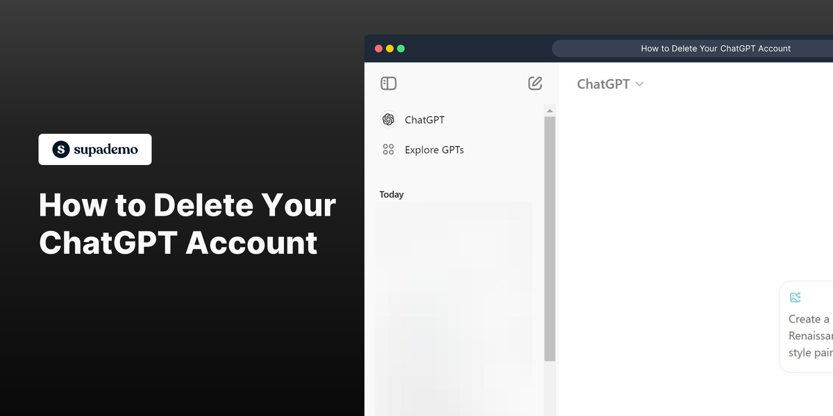 How to Delete Your ChatGPT Account