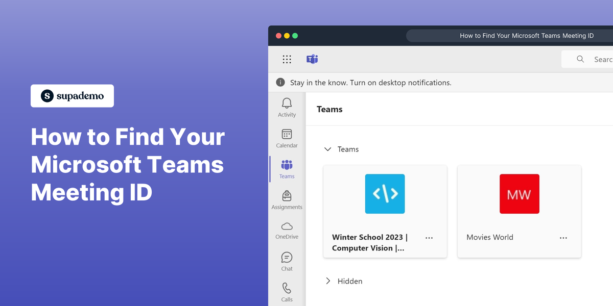 How to Find Your Microsoft Teams Meeting ID