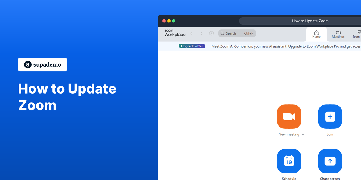 How to Update Zoom