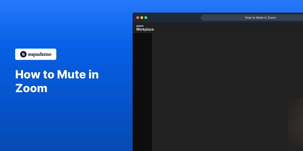 How to Mute in Zoom