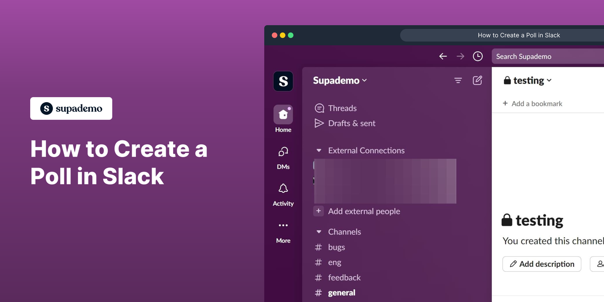 How to Create a Poll in Slack