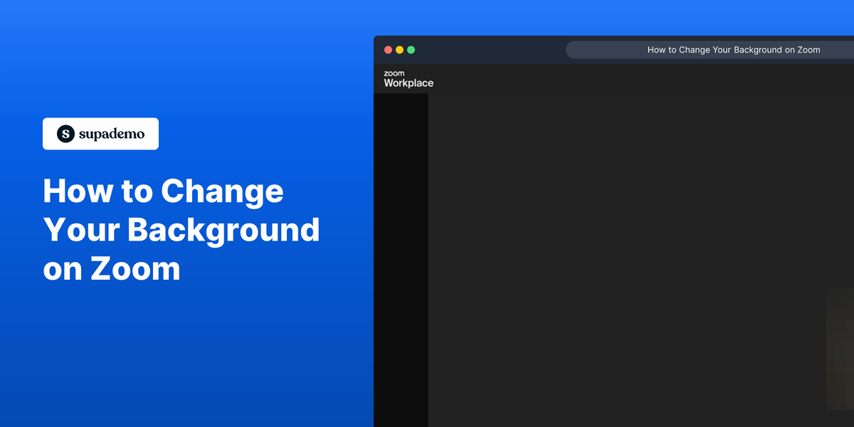 How to Change Your Background on Zoom