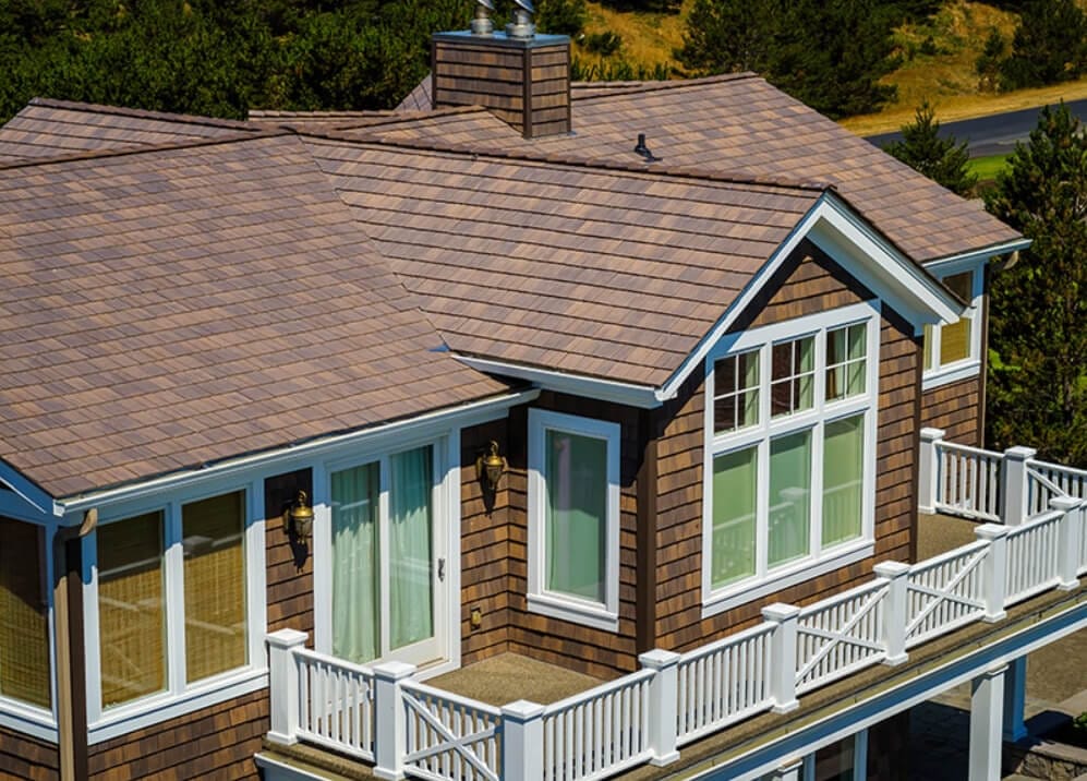 Synthetic Cedar Shake Roofing