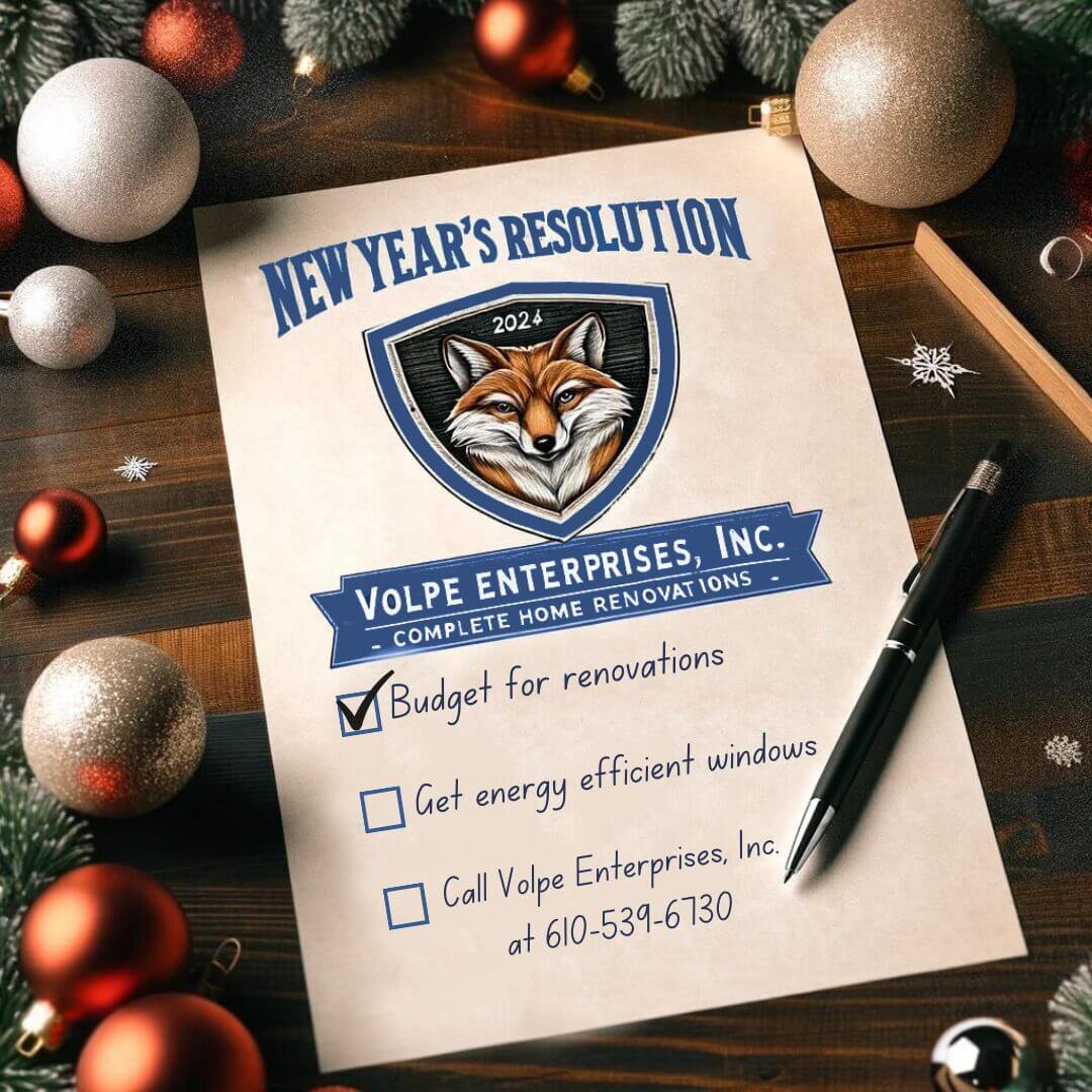 homeowner new years resolutions