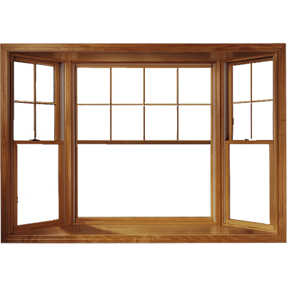 Andersen Bay and Bow Wood Windows