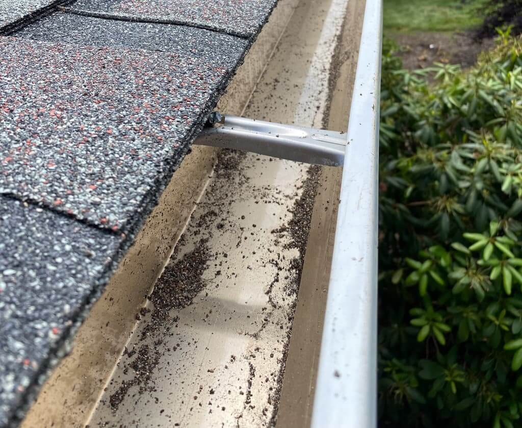 A traditional gutter