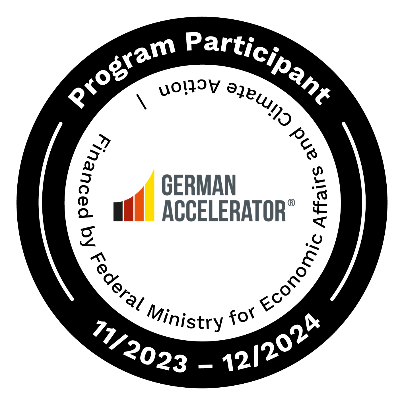 Logo German Accelerator 11/2023 - 11/2024